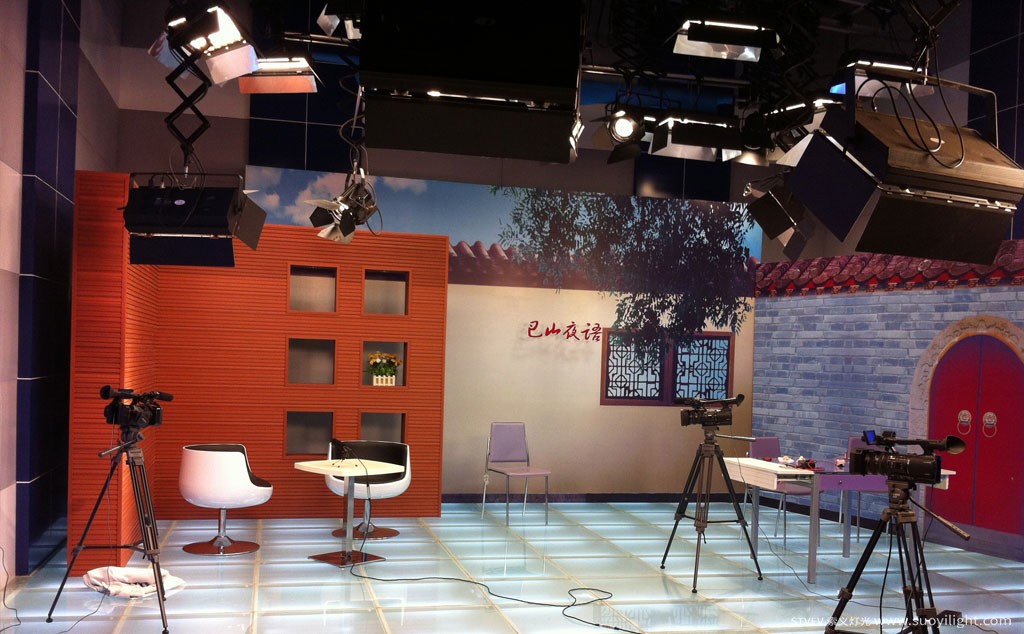 浙江访谈类演播室方案