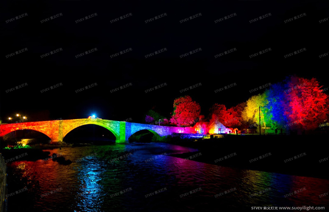 浙江一江两岸镇远古城舞阳河亮化方案